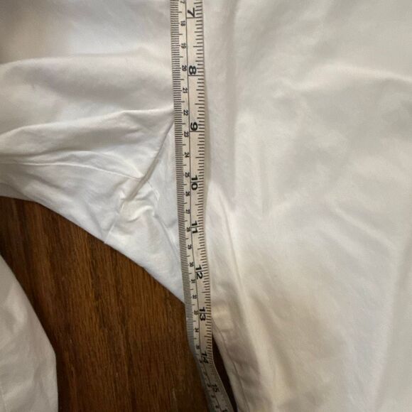J. McLaughlin white crop wide leg pant size 14 - Picture 6 of 10